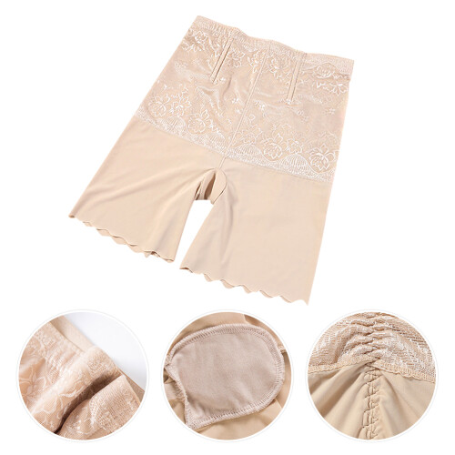 Khaki Comfortabele Ice Silk Taille Zwangerschapsslips 2