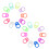 20Ud Clips Para Bebé Flexible Colores Surtidos 6