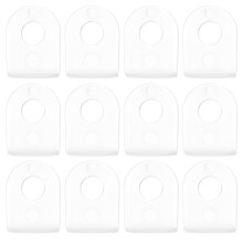 100St Heldere Plastic Bannerhangers Voor Reclame En Posters Ophangen