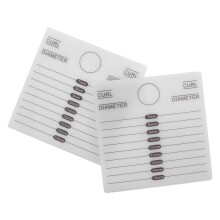 2Stk Weißes Acryl Wimpernboard Lash Extension Tool Für Beauty Profis