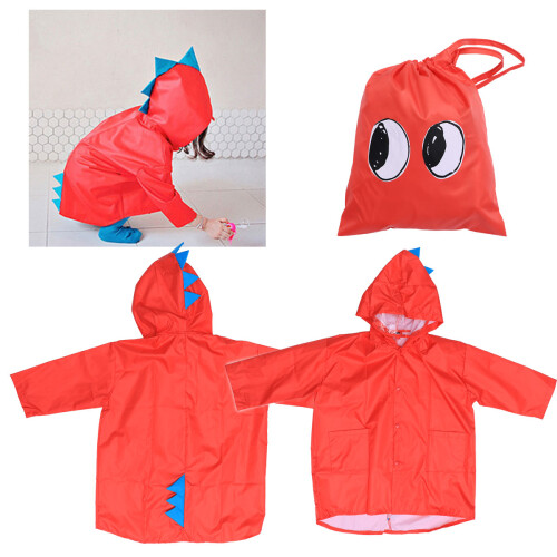 Impermeable Poncho Niños Con Capucha Cómodo 2