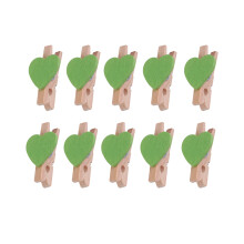 100Stk Liebe Holzklammern Fotohalter Für Papier