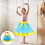 1Set Kinder Tüll- Mit Chick Brille Für Bühnenauftritte 9