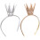 2St Glanzende Kroon Haaraccessoires 8-12 Jaar 1