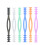 6Ud Para Mascarilla Ajustables En Varios Colores Resistente 9