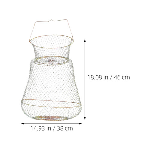 Stabiles Fischfangnetz , Khaki, Mit Praktischem 1