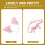 1Jgo Peludas Rosa Para Y Cosplay 11