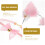 1Jgo Peludas Rosa Para Y Cosplay 10