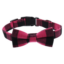 Rosa Haustier Halsband Mit Schleifen