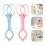 2Stk Multifunktionale Babyflaschen- PP Farbechtes Design 4