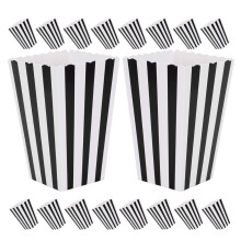 32St Herbruikbare Popcorn Houders Papier Voor Filmavond En Partysfeer
