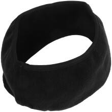 Orejeras Deportivas De Polar Negro Ajuste Seguro