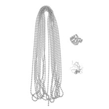 1Set Robuste Bead Chain Für Hundemarken Schlüsselanhänger