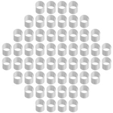 500St Zilveren Juwelen Crimp Tubes Voor Afwerking En Spacers