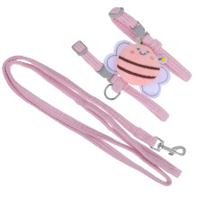 1Set Roze Nylon Huisdier Verstelbare Draagbare Hond Puppy Vest