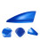 Duurzame Blauwe ABS Shark Fin Auto Dakantenne Decoratie 10