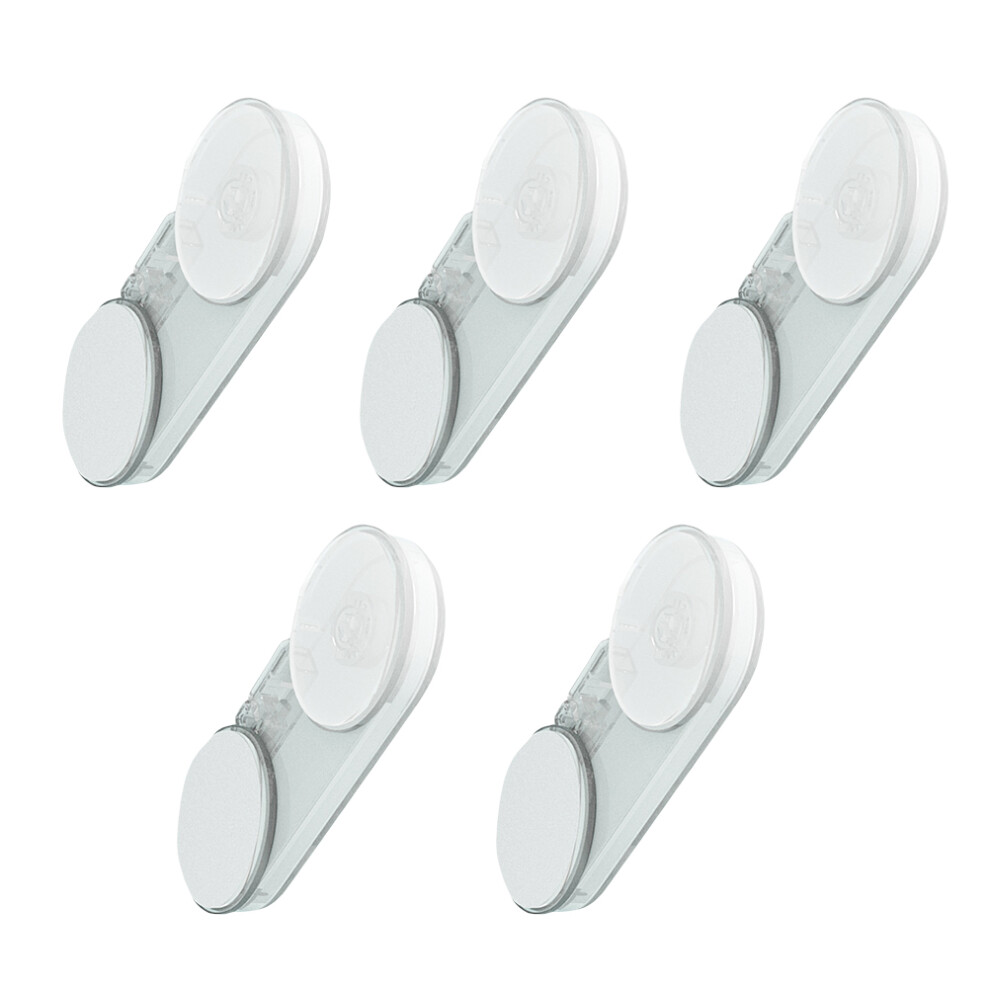 Inoomp 5Pcs Clear Cabinet Locks Kid Safety Locks With 360 Rotating Clasp