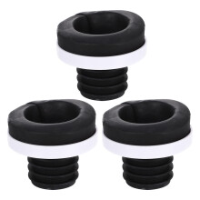 3Ud Accesorios De Junta Para Urinal Goma Color Negro