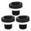 3Ud Accesorios De Junta Para Urinal Goma Color Negro 1