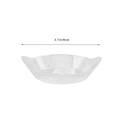 50Ud Vasos Desechables De Plástico Transparentes Para Postres Y Mousse 1