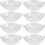 50Ud Vasos Desechables De Plástico Transparentes Para Postres Y Mousse 9