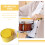 2Stk Drumstick Wraps Gelb PU Für Schlagzeug & E-Drums 6