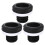 3Ud Accesorios De Junta Para Urinal Goma Color Negro 10