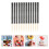 12Ud De Madera Multicolor Para Paletas Y Postres Decorativos 5