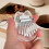 2Ud Piano De Dedos Mini Acrílico Multicolor Ideal Para Edad 4