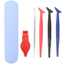 1Set Vinyl Film Squeegee Tool Kit Kunststof En Staal Car Wrap