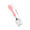 4Ud Cubiertos Infantiles Inoxidable Rosa Comida Niños 2