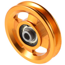Hochbelastbares Aluminium-Pulley Rad Golden Für Fitnessgeräte