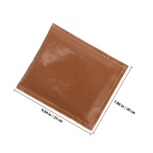 De Prensa Calor Impermeable Y Reutilizable Marrón 1