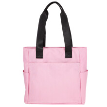 Damen Canvas Handtasche Pink Robuste Tote Für