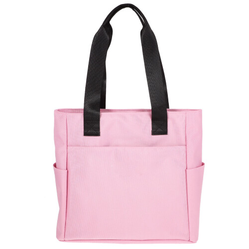 Damen Canvas Handtasche Pink Robuste Tote Für