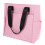 Damen Canvas Handtasche Pink Robuste Tote Für 10