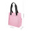 Damen Canvas Handtasche Pink Robuste Tote Für 2