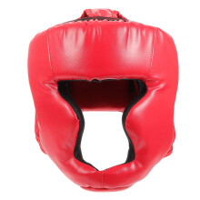 Rotes - Kopfgear Boxen Karate Wrestling Schutzhelm