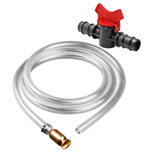 1/2" Siphonschlauch Mit Kupfer PVC Für Benzin Öl