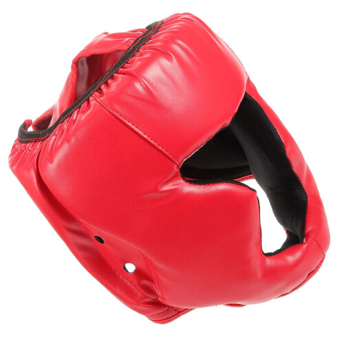Rotes - Kopfgear Boxen Karate Wrestling Schutzhelm 2