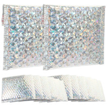 20St Zilveren 6x10 Bubble Mailers Pet Folie Zelfklevend Voor Opslag