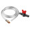 1/2" Siphonschlauch Mit Kupfer PVC Für Benzin Öl 6
