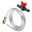 1/2" Siphonschlauch Mit Kupfer PVC Für Benzin Öl 7