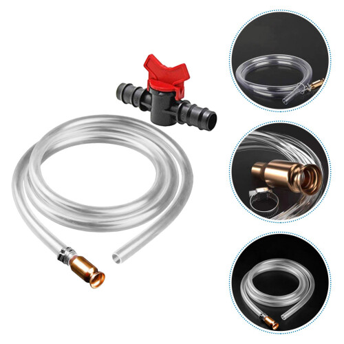 1/2" Siphonschlauch Mit Kupfer PVC Für Benzin Öl 2