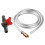 1/2" Siphonschlauch Mit Kupfer PVC Für Benzin Öl 8