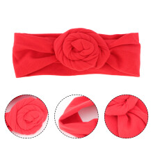 Baby Haarreif Rot Kinder Stirnband Elastisch Langlebig