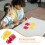200Ud Geométricos Plásticos Multicolor Para Educación 10