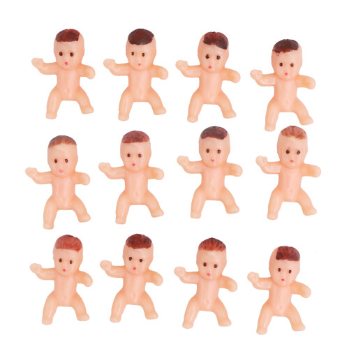 100St Mini Babies Baby Shower Feestartikelen Plastic