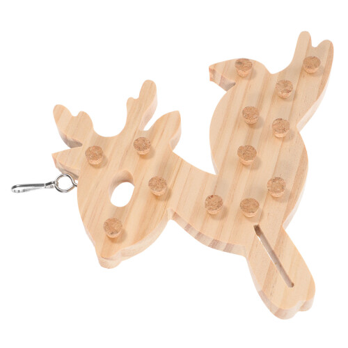 Bijtbestendig Vogel Speelgoed Parakeet Beige 2