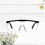 Gafas Protectoras Antivaho Negro Para Mujer 5